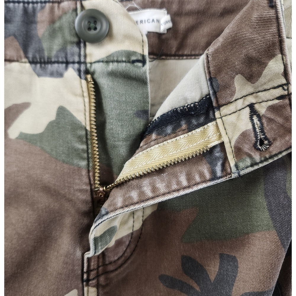 Good American Womens 0/25 Fatigue
Camo Green Uniform Cargo Pants Y2K - Picture 10 of 13